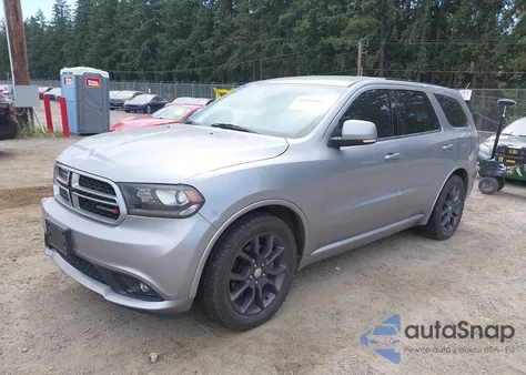 2017 Dodge Durango R/T Awd from USA, damaged, VIN 1C4SDJCT7HC719328